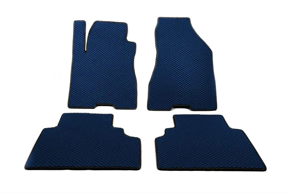 Hyundai Tucson JM 2004- EVA Floor Mats (Blue) Photo 1