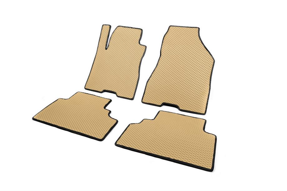 Hyundai Tucson JM 2004- EVA Floor Mats (Beige) Photo 2