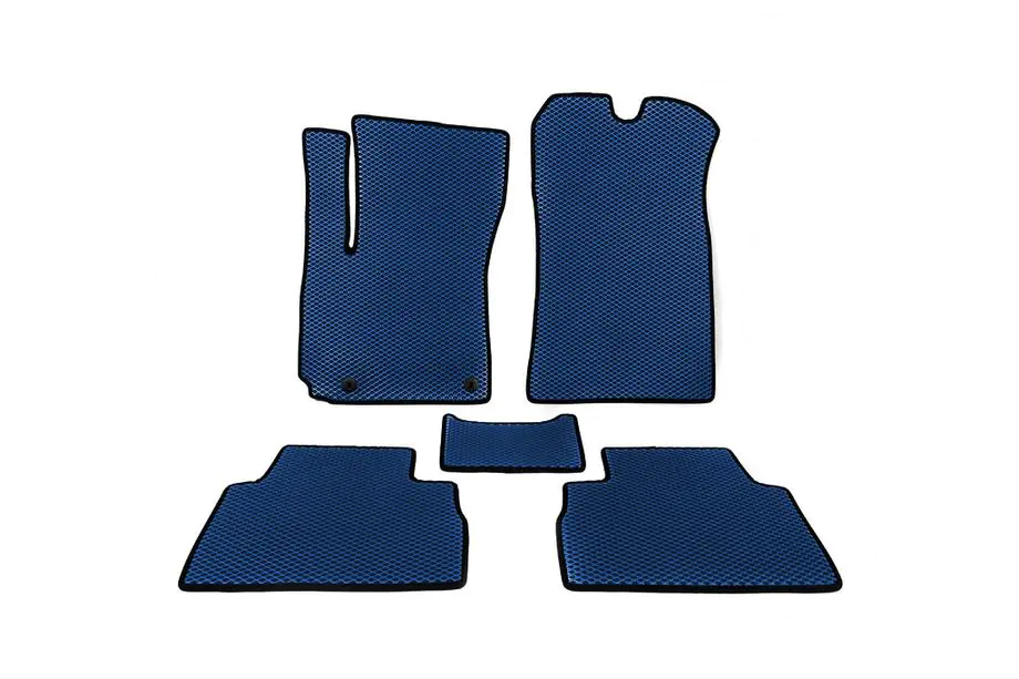 Kia Rio 2000-2005 EVA Floor Mats (Blue) Image