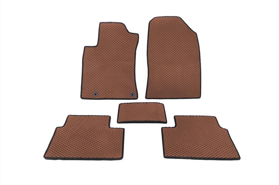 Hyundai I-30 2017- EVA Floor Mats (Brown) Photo 1