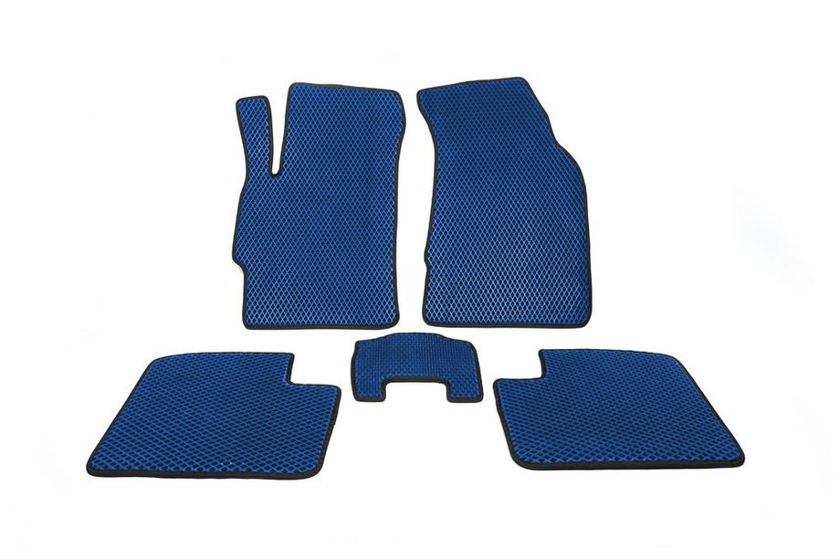 Kia Spectra 2000-2011 EVA Floor Mats (2004-2009, Blue) Image