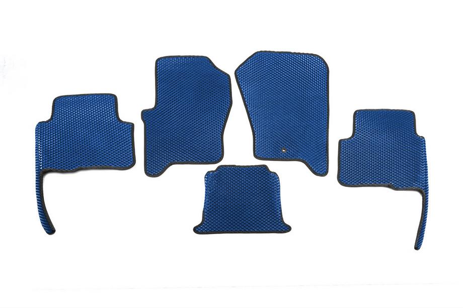 Land Rover Discovery III 2004–2009 EVA Floor Mats (Blue) Image