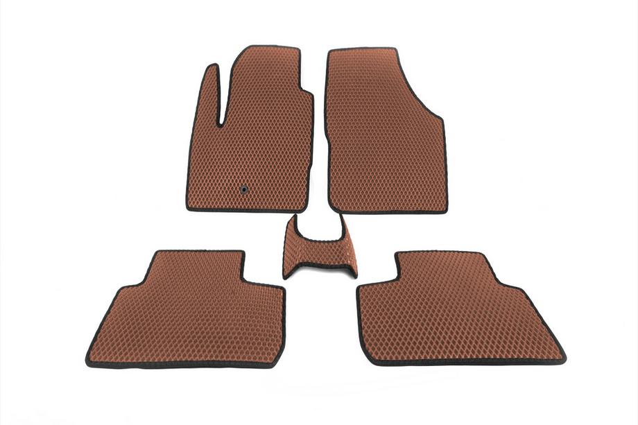 Land Rover Freelander II 2006–2014 EVA Floor Mats (Brown) Photo 1