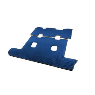 Trunk Mat 2 pcs Blue (EVA, 7 seats) Lexus LX470 1998-2007 photo 4