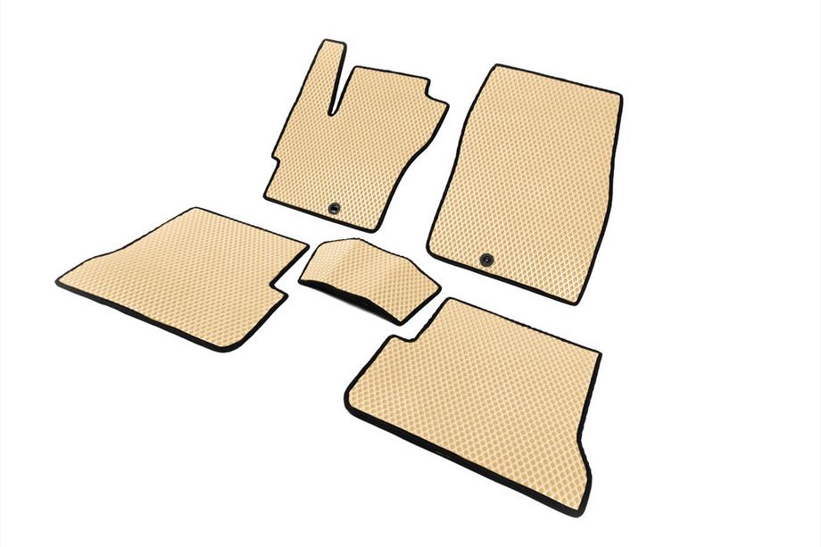 Mazda 3 2003-2009 EVA Floor Mats (Beige) Photo 2