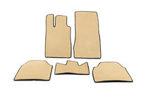 Mercedes S-class W220 1998-2005 EVA Floor Mats (Short, Beige) photo 1