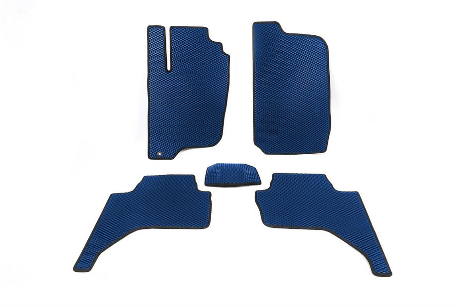 Mitsubishi L200 2006-2015 EVA Floor Mats (Blue) Image