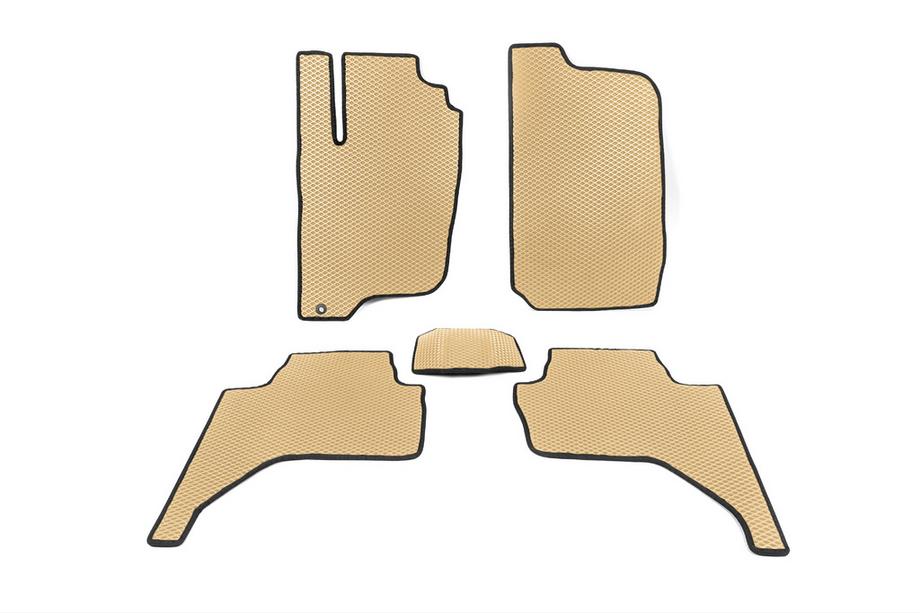 Mitsubishi L200 2006-2015 EVA Floor Mats (Beige) Image