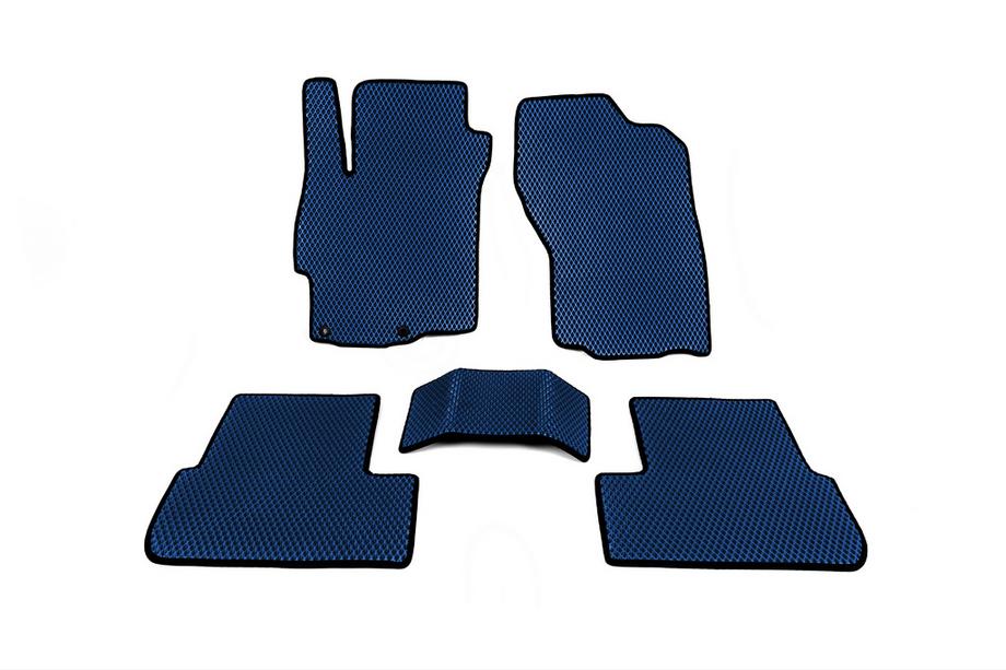 Mitsubishi Lancer X 2008- EVA Floor Mats (Blue) Image