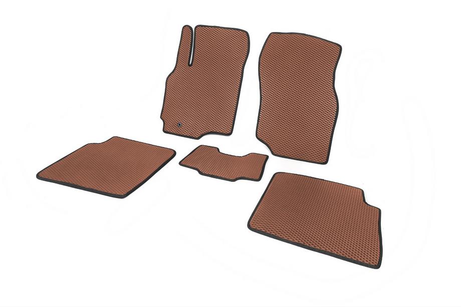 Mitsubishi Lancer 9 2004-2008 EVA Floor Mats (Brown) Photo 2