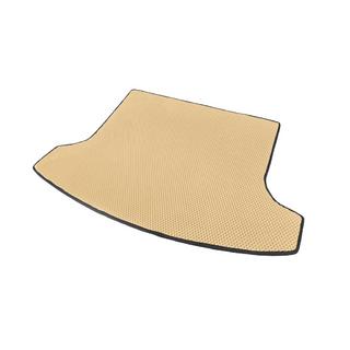 Trunk mat for +2 (long, EVA, Beige) Nissan Qashqai 2010-2014 photo 2