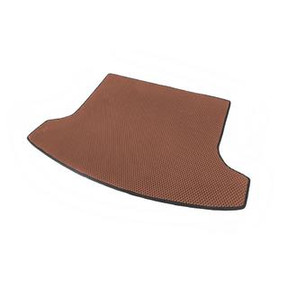 Trunk mat for +2 (long, EVA, Brown) Nissan Qashqai 2007-2010 photo 2