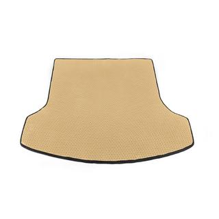 Trunk mat for +2 (long, EVA, Beige) Nissan Qashqai 2007-2010 photo 1