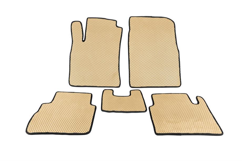 Nissan Tiida 2004-2011 EVA Floor Mats (Beige) Image