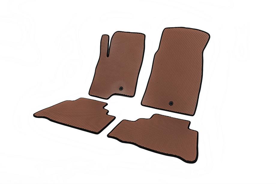 Opel Antara 2006-2017 EVA Floor Mats (Brown) Photo 2