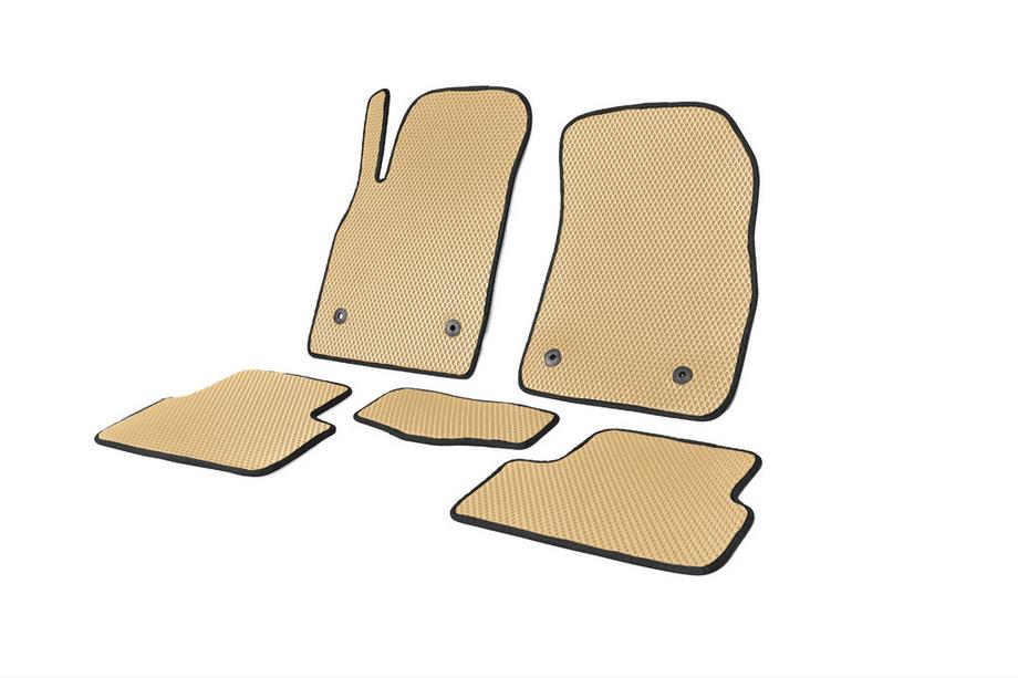 Opel Astra J 2009-2015 EVA Floor Mats (Beige) Photo 2