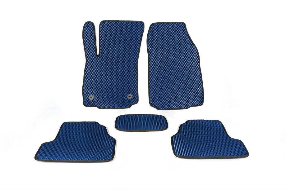 Opel Mokka 2012-2021 EVA Floor Mats (Blue) Image