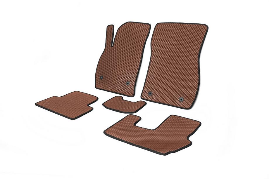 Opel Zafira C Tourer 2011-2019 EVA Floor Mats (Brown) Photo 2