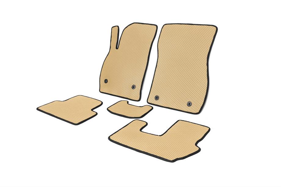 Opel Zafira C Tourer 2011-2019 EVA Floor Mats (Beige) Photo 2