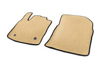 Renault Dokker 2013-2022 Front Floor Mats (EVA, Beige) photo 2