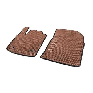 Front EVA Floor Mats (Brown) photo 2