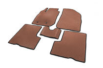 Renault Duster 2008–2017 EVA Floor Mats (Brown) photo 2