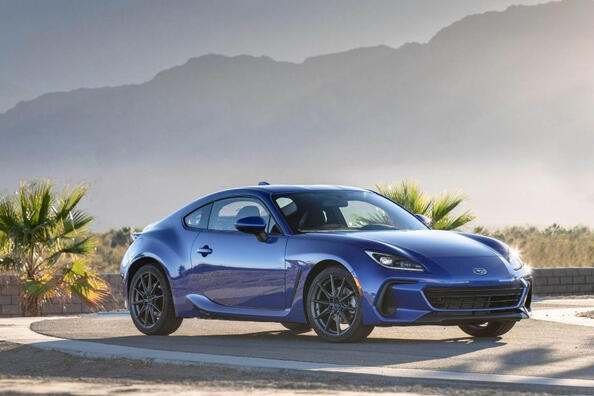 The second generation of the Subaru BRZ sports coupe Photo 4