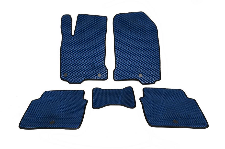 Renault Latitude 2010-2015 EVA Floor Mats (Blue) Image