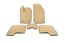 Renault Logan I 2005-2008 EVA Floor Mats (Beige) photo 1