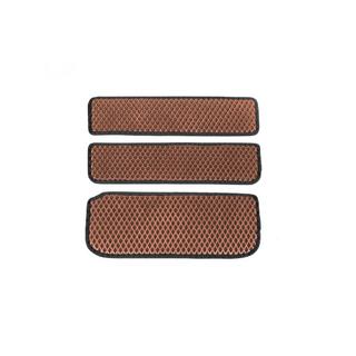 Door Sill Mats (3 pcs, EVA, Brown) Nissan Primastar 2002-2014 photo 1