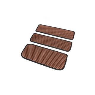 Door Sill Mats (3 pcs, EVA, Brown) Nissan Primastar 2002-2014 photo 2