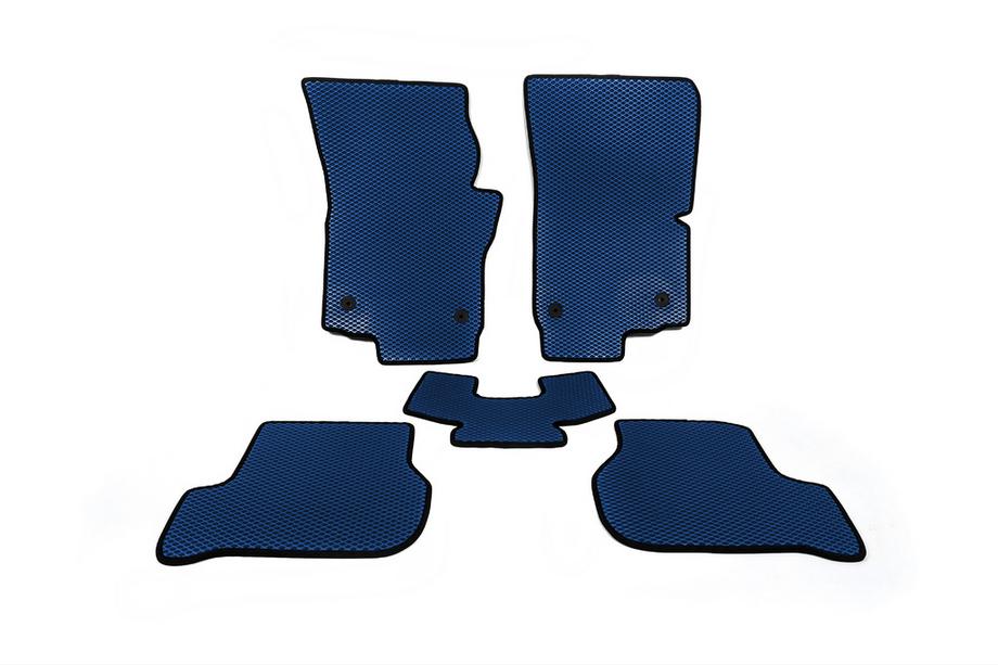 Seat Leon 2005-2012 EVA Floor Mats (Blue) Image