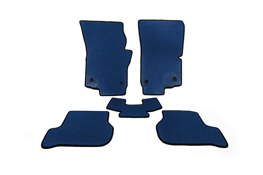 Seat Leon 2005-2012 EVA Floor Mats (Blue) Image