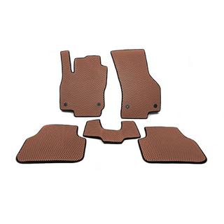 EVA Floor Mats (Brown) Skoda Octavia III A7 2013-2019 photo 1