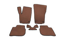 Skoda Rapid 2012-2019 EVA Floor Mats (Brown) photo 1