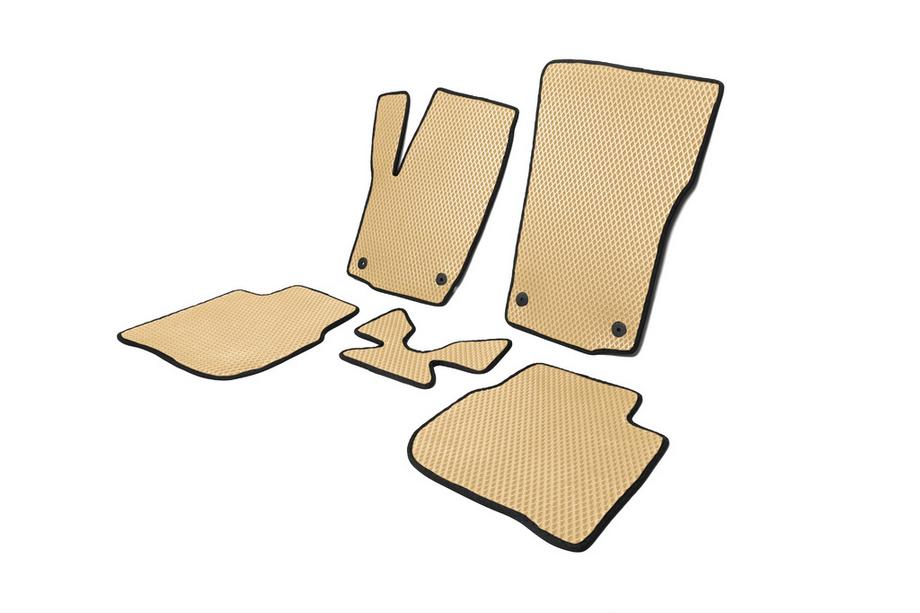 Skoda Rapid 2012-2019 EVA Floor Mats (Beige) Photo 2