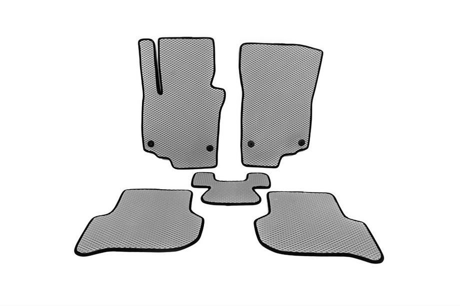 Volkswagen Golf Plus 2004-2014 EVA Floor Mats (Gray) Image