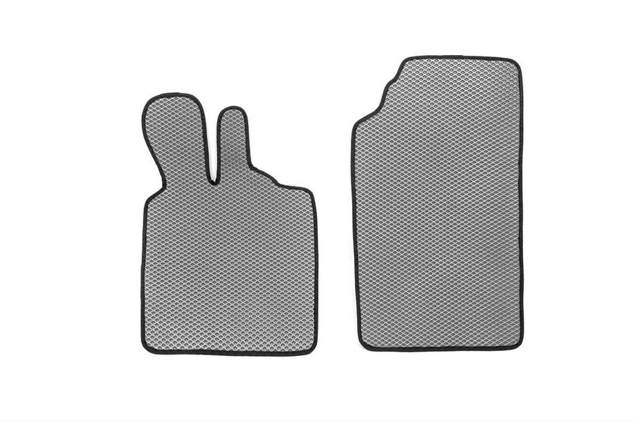 Smart 2007-2014 EVA Floor Mats Fortwo (Gray) Image