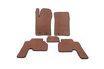 SsangYong Action 2005-2018 EVA Floor Mats (2005-2011, Brown) photo 1