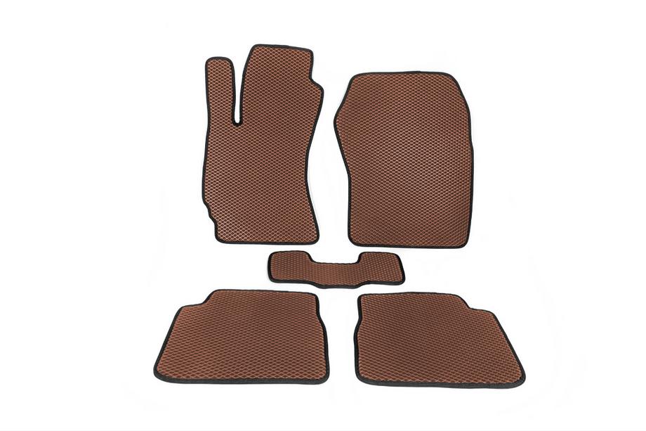 Subaru Forester 2008-2013 EVA Floor Mats (Brown) Image