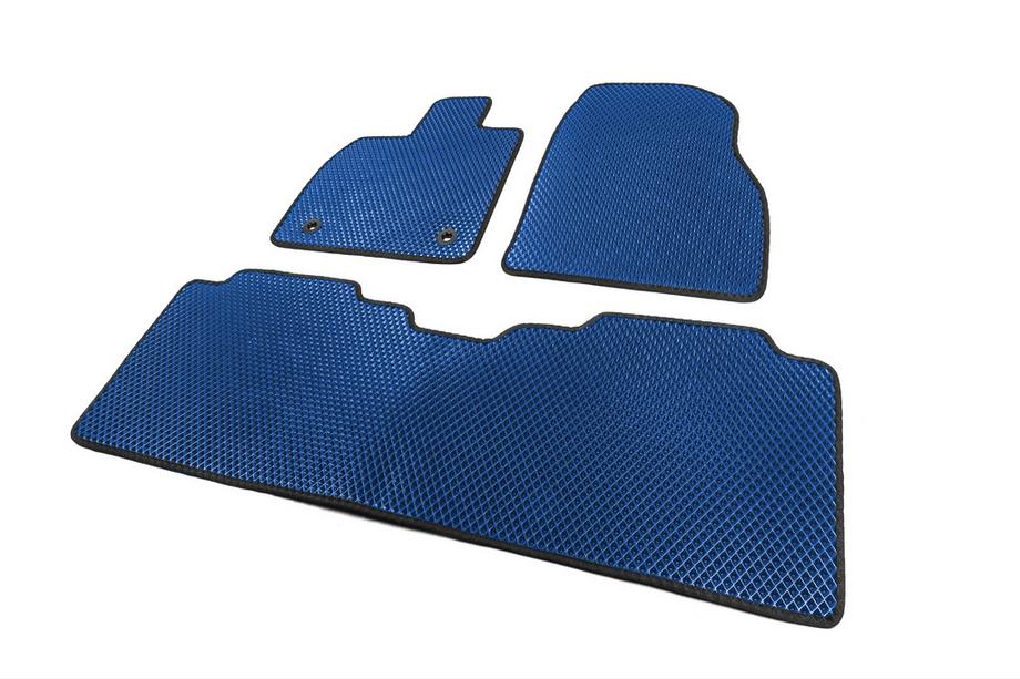 Toyota bZ4X 2022- EVA Floor Mats (Blue) Photo 2