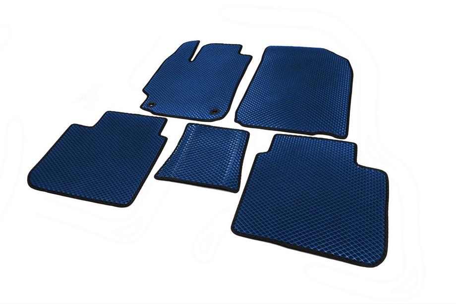 Toyota Camry 2011–2017 EVA Floor Mats (Blue) Photo 2