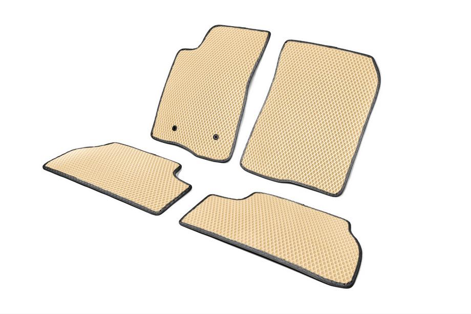 Toyota Corolla Verso 2004-2009 EVA Floor Mats (Beige) Photo 2