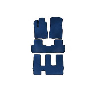 EVA Floor Mats (3 Rows, Blue) Toyota Highlander 2013-2019 photo 1