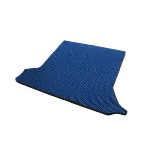 Trunk mat without rear seats (EVA, Blue) photo 2