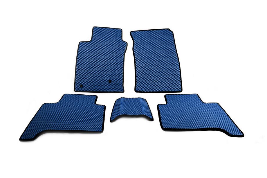 Lexus GX470 2002-2009 EVA Floor Mats (2 Rows, Blue) Image