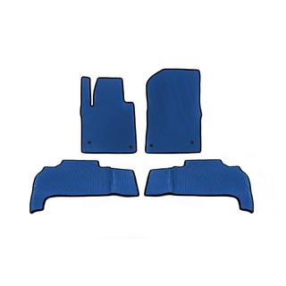 EVA Polyurethane Floor Mats (2007-2012, Blue) Toyota Land Cruiser 200 2007-2021 photo 1