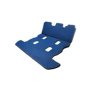 Trunk Mat 2 pcs (EVA, 7 seats, Blue) photo 2