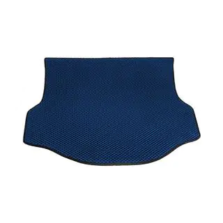 Trunk Mat with Spare Wheel Well (EVA, Blue) photo 1