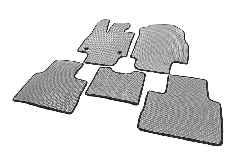 Toyota Rav 4 2019–2025 EVA Floor Mats Automatic Transmission (Gray) Photo 2